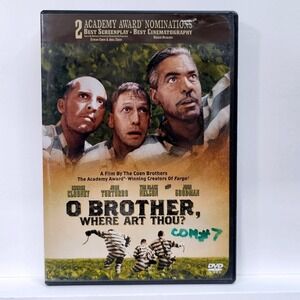 O Brother Where Art Thou DVD Special Edition George Clooney Coen Brothers Comedy